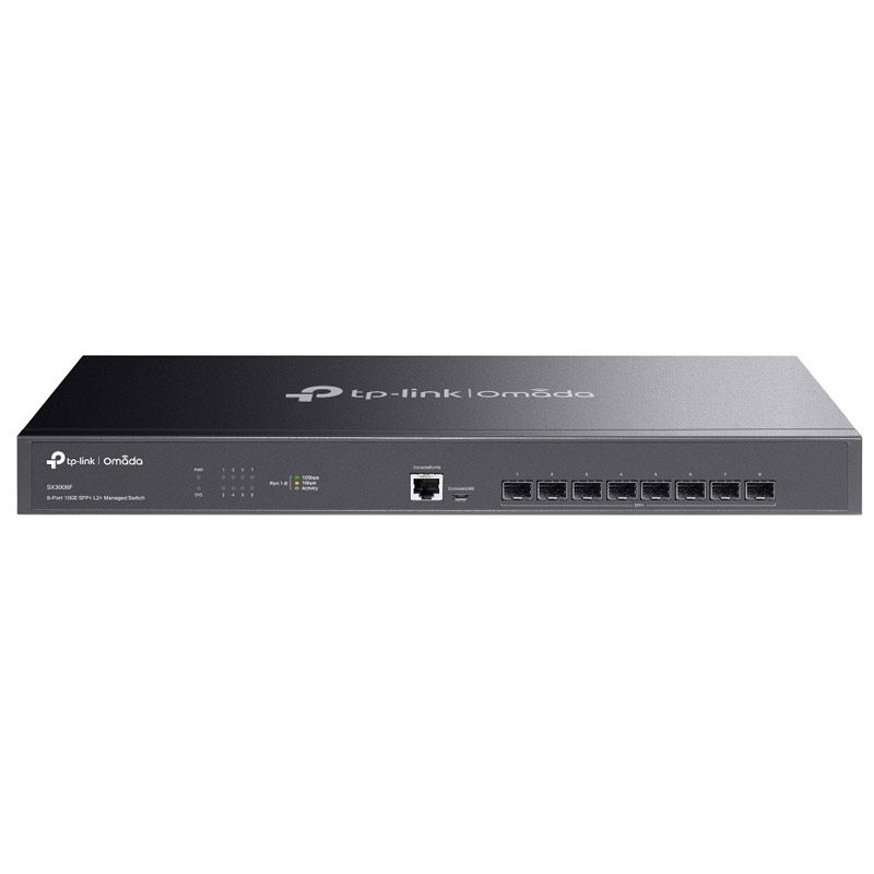 TP-LINK Omada SX3008F 8-port 10GbE SFP+ L2 managed mrežno stikalo switch