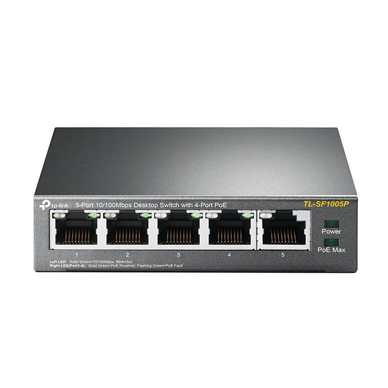 TP-LINK TL-SF1005P 5-port 10/100M 4xPoE+ 67W mrežno stikalo-switch