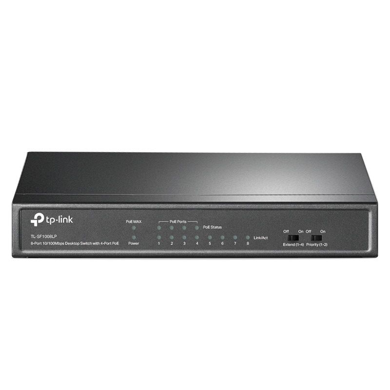 TP-LINK TL-SF1008LP 8-Port 10/100 4xPoE 41W mrežno stikalo-switch