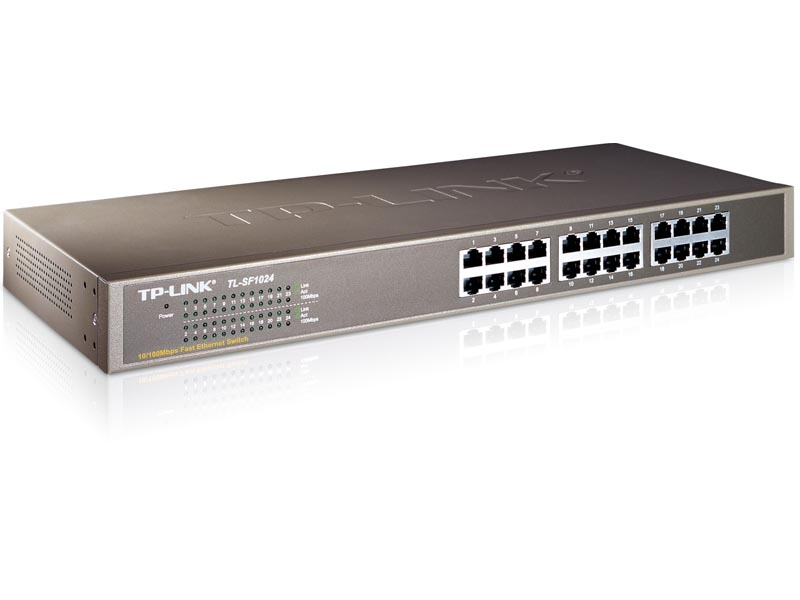 TP-LINK TL-SF1024 24-port 10/100Mbps rack mrežno stikalo-switch