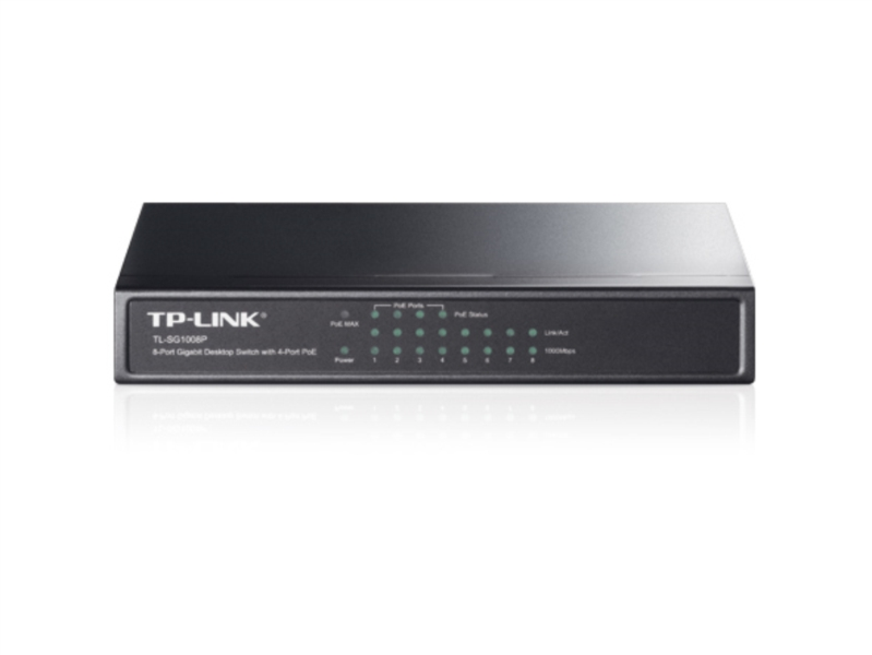 TP-LINK TL-SG1008P 8-port gigabit s 4-port PoE mrežno stikalo-switch