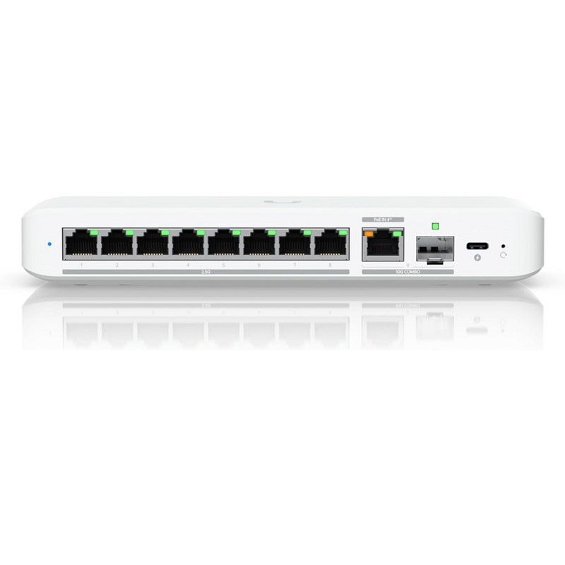 UBIQUITI Flex 2.5G 8x2.5GbE / 1x 10GbE/SFP+ PoE+ mrežno stikalo switch