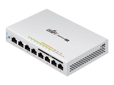 Ubiquiti mrežno stikalo 8 port, 4 × POE gigabit