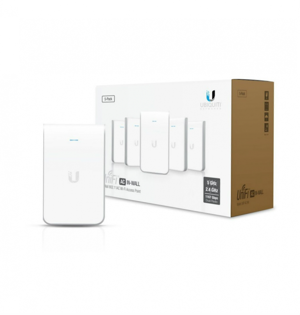 Ubiquiti stenska dostopna točka UniFi In-Wall Access Point UAP-AC-IW