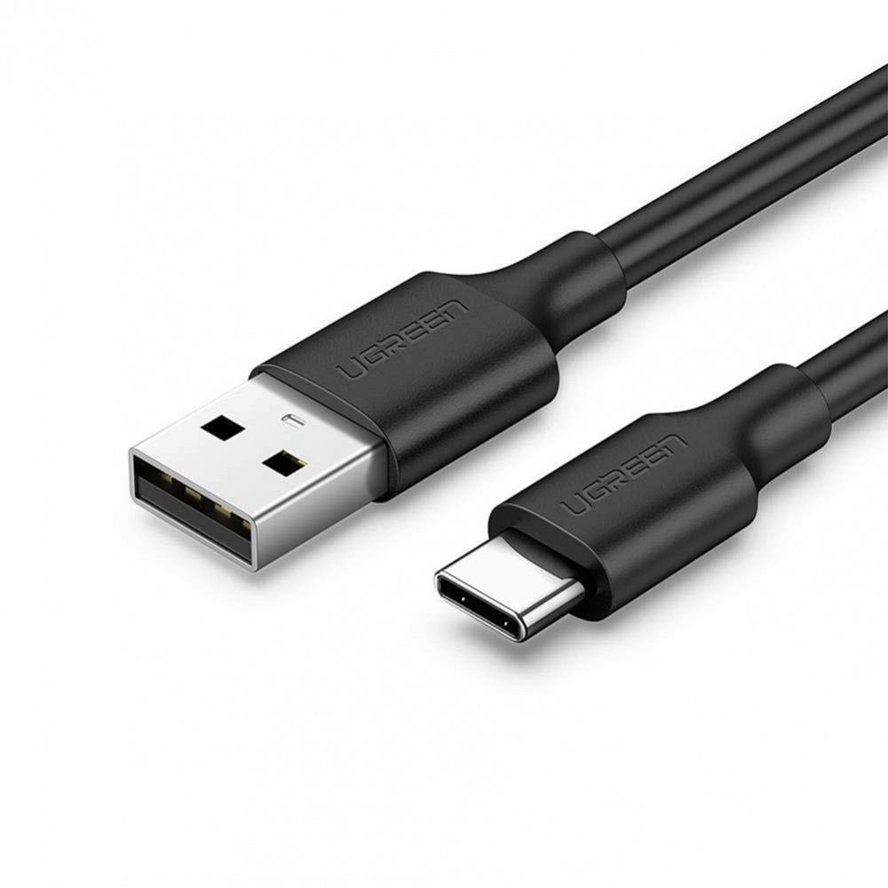 UGREEN USB A 2.0 na USB-C kabel 2m (črn) - polybag