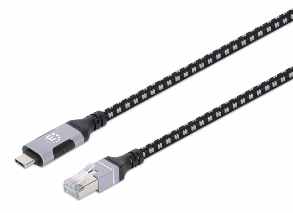 USB Type C to RJ45 Male Ethernet 3.0  2m
