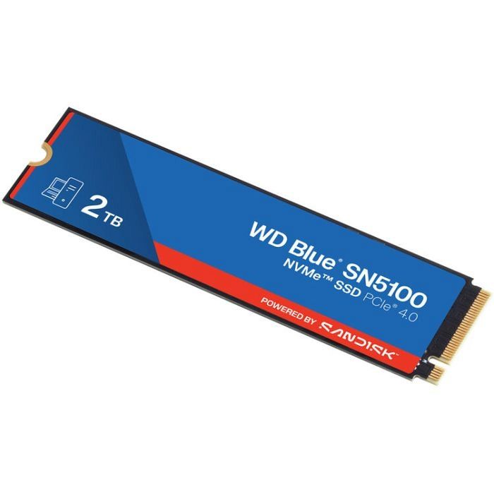 WD 2TB Blue SN5100 M.2 2280 PCI-e 4.0 NVMe 1.4c SSD disk
