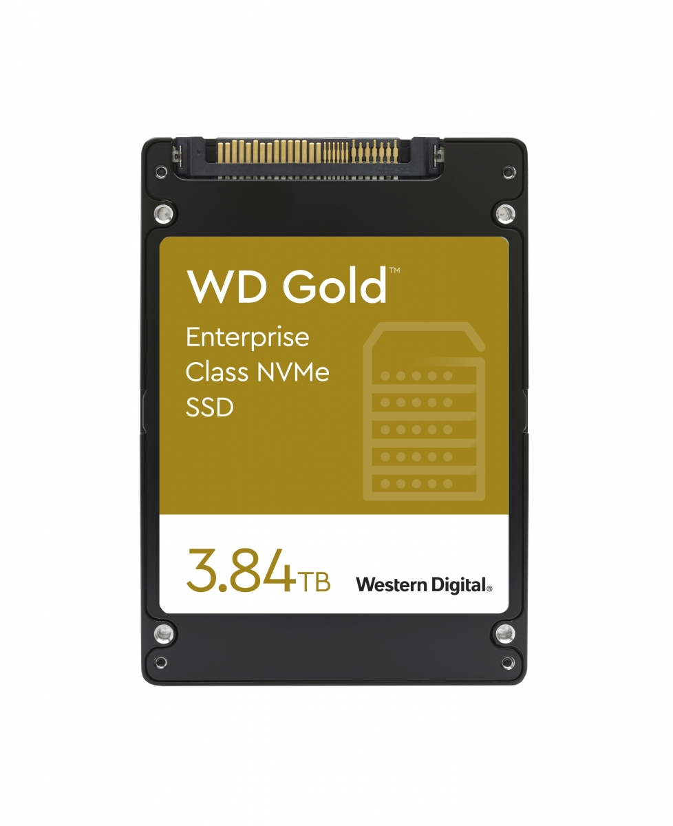 WD 3,84TB SSD GOLD NVMe U.2 