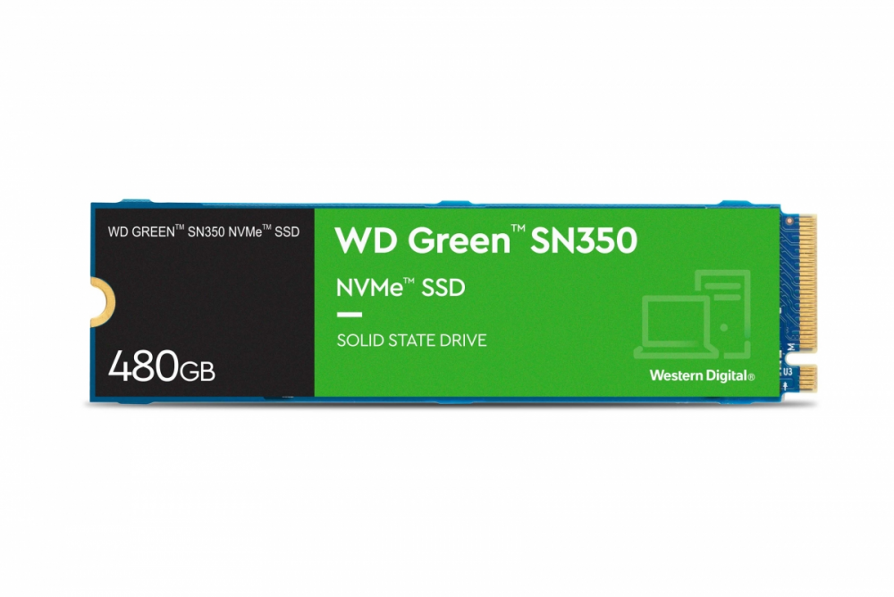 WD 480GB SSD GREEN SN350 M.2 NVMe 