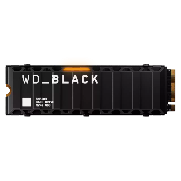 WD 8TB Black SN850X M.2 2280 PCI-e 4.0 NVMe 1.4 SSD disk s hladilnikom