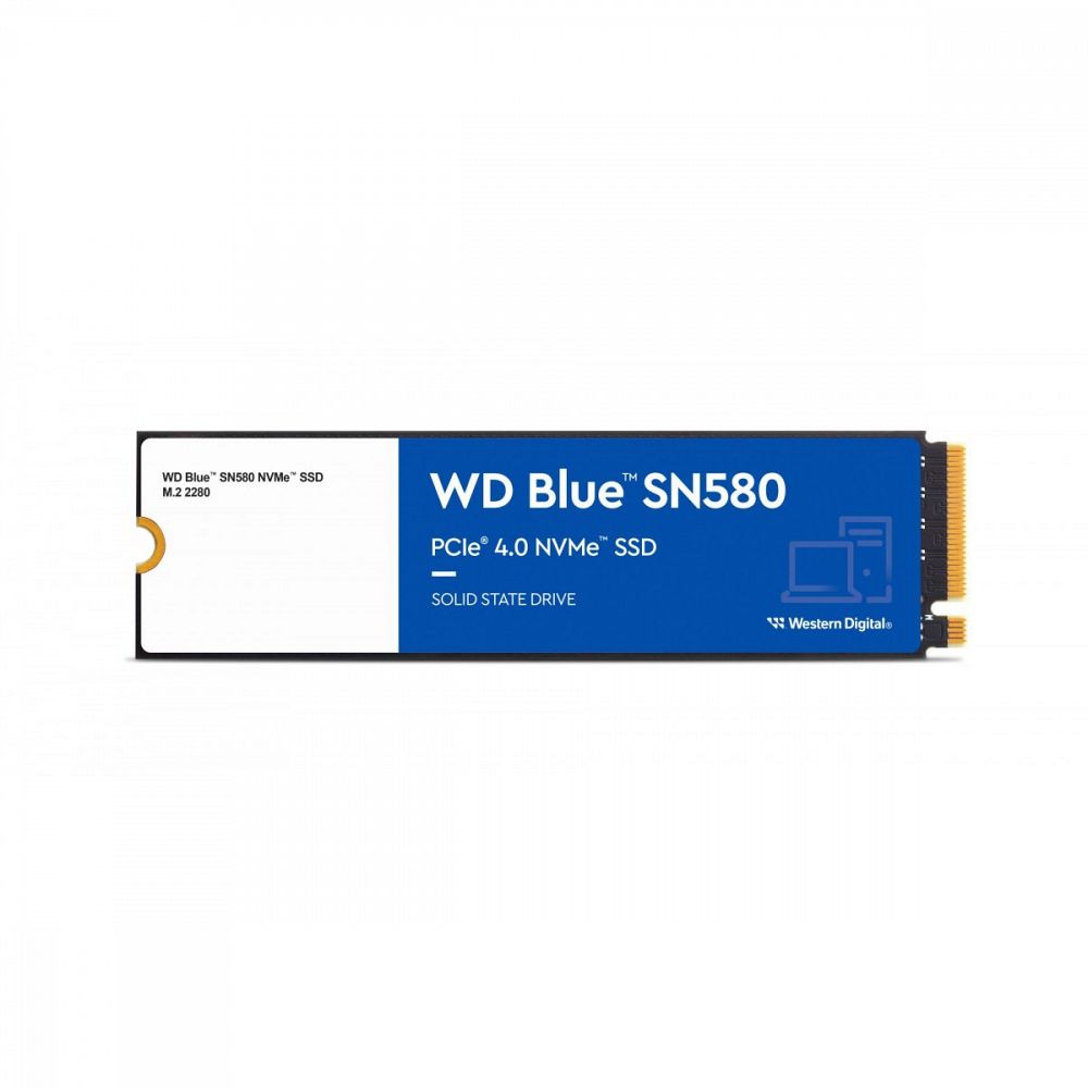 WD Blue 500GB SN580 NVMe SSD PCIe Gen4 x4