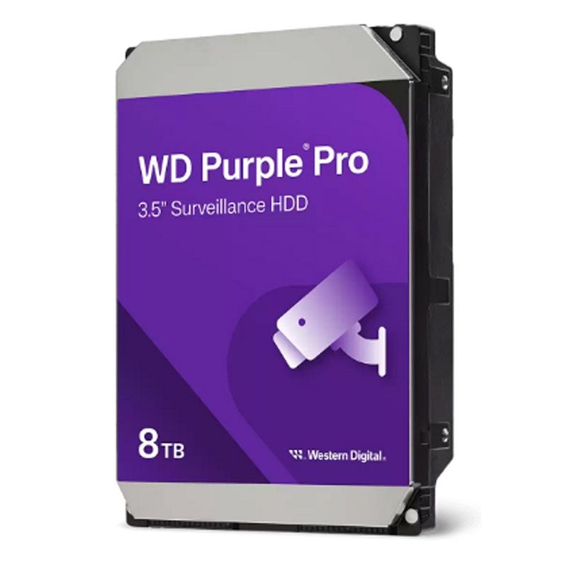 WD Purple Pro Smart 8TB Surveillance 3,5