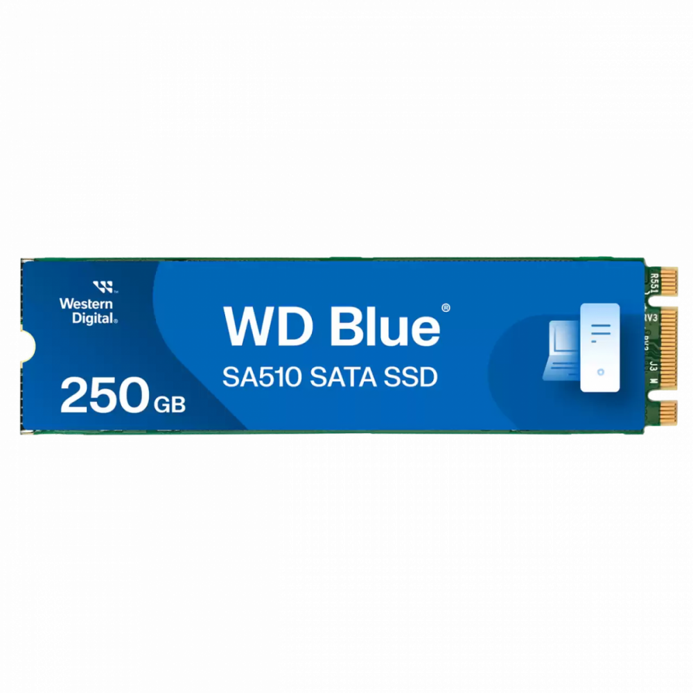 WD SSD 2 TB Blue SA510 M.2 SATA 2280