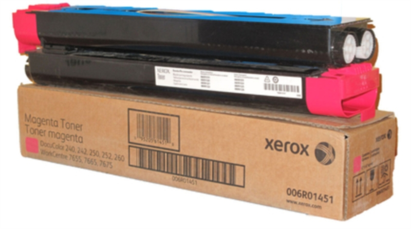 Xerox Magenta Toner DC 250/40 in WC 7655/7665/7675, 2 x 30.000 kopij