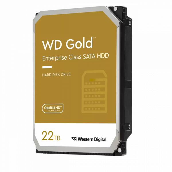 22TB GOLD trdi disk, 7200 obratov, 512MB 