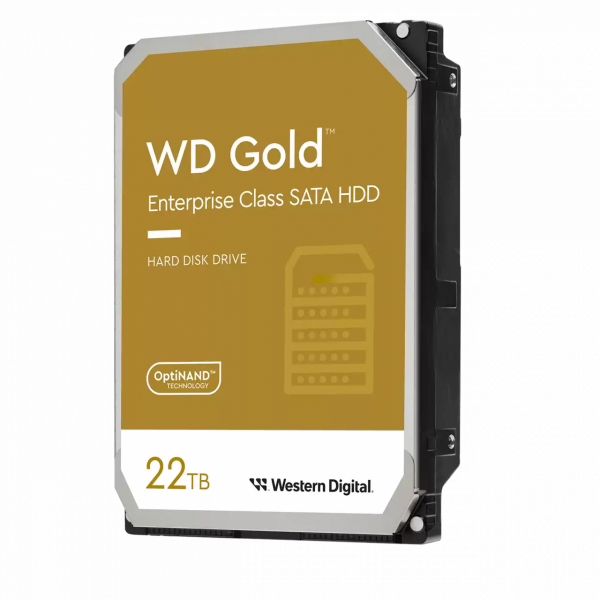 WD 22TB GOLD trdi disk, 7200 obratov, 512MB 