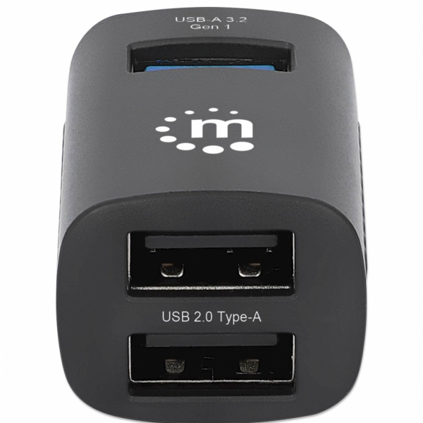 3-PORT USB 3.0/2.0 Type -C Combo Mini Hub