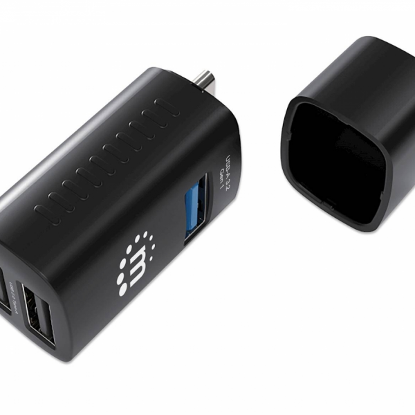 3-PORT USB 3.0/2.0 Type -C Combo Mini Hub