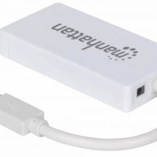 3-PORT USB 3.0 Type-C/A HUB z Ethernet Adapterjem