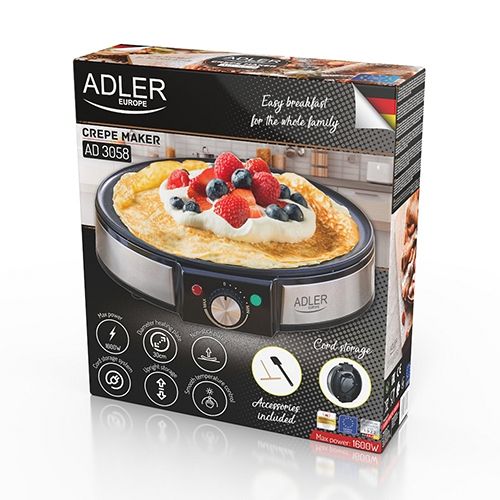 Adler aparat za palačinke 1600W AD3058