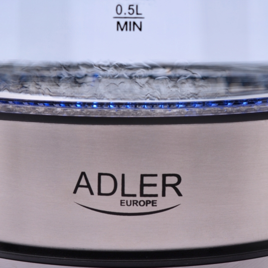 Adler grelnik vode 1.8L 2000 W steklen