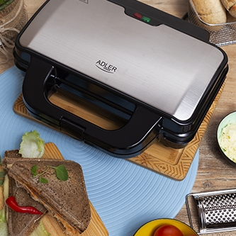 Adler toaster za pripravo XXL ameriških sendvičev