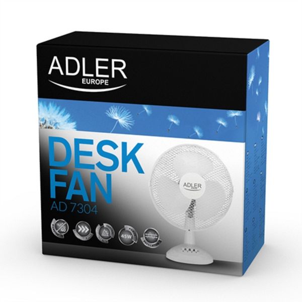 Adler namizni ventilator 40cm bel AD7304