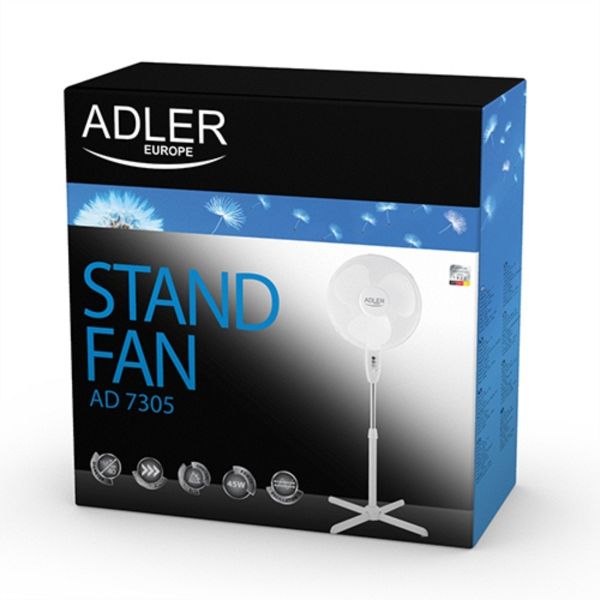 Adler samostoječi ventilator 40cm bel AD7305