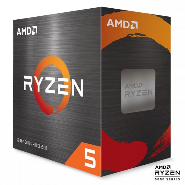 AMD Ryzen 5 5600X 3,7/4,6GHz 32MB AM4 Wraith Stealth hladilnik BOX procesor