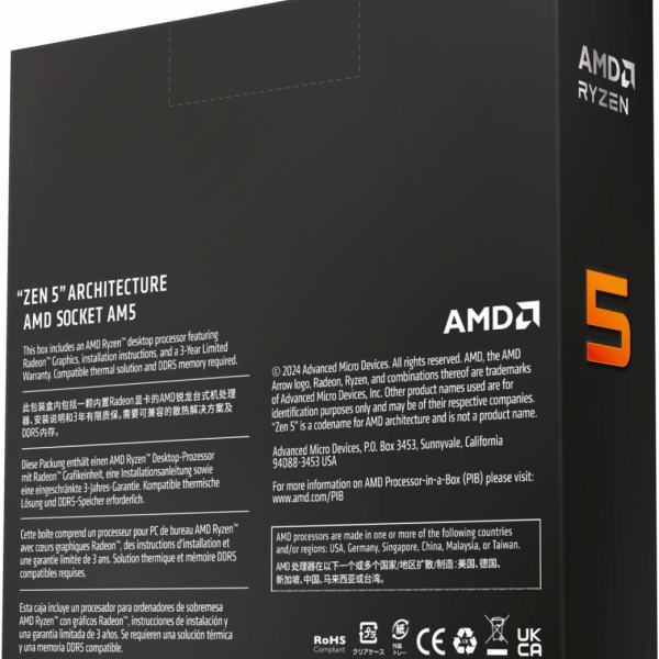 AMD Ryzen 5 9600X procesor AM5