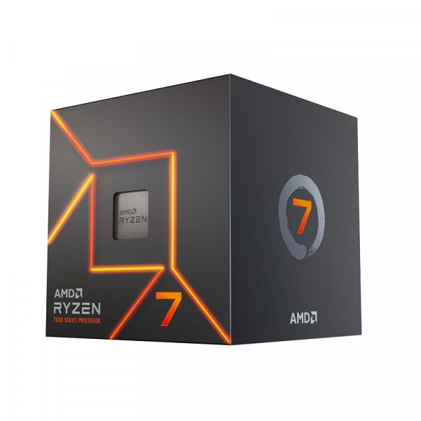 AMD Ryzen 7 7700 3.8GHz 32MB 65W S-AM5 Wraith Prism hladilnik BOX procesor