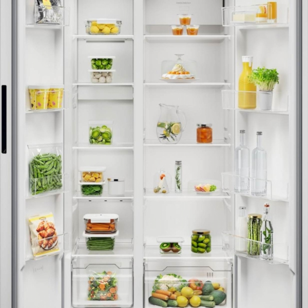 Ameriški hladilnik Electrolux EAT6ME53U0, srebrna