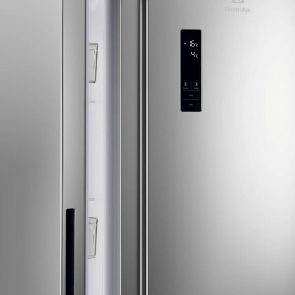 Ameriški hladilnik Electrolux EAT6ME53U0, srebrna