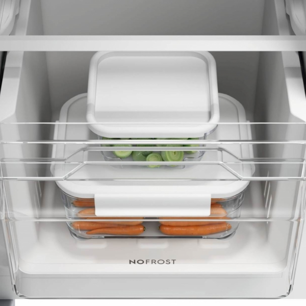 Ameriški hladilnik Electrolux EAT6ME53U0, srebrna