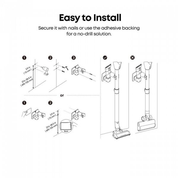 Anker Eufy stenski nosilec za sesalnik Eufy E20