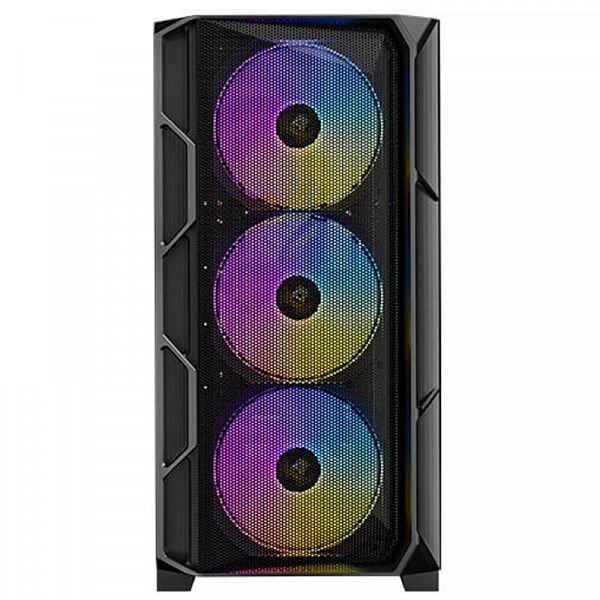 ANTEC AX1000 Midi-ATX ARGB okno gaming črno ohišje