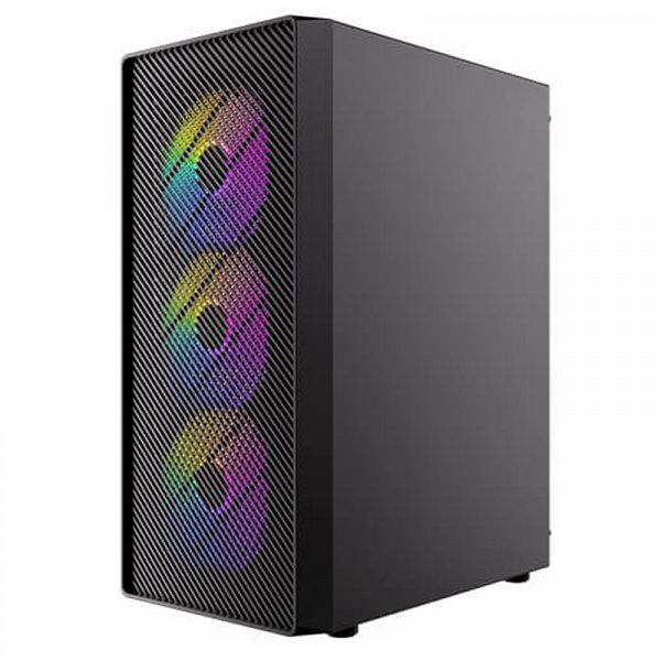 ANTEC AX26 RGB ELITE Midi-T ATX okno gaming črno ohišje