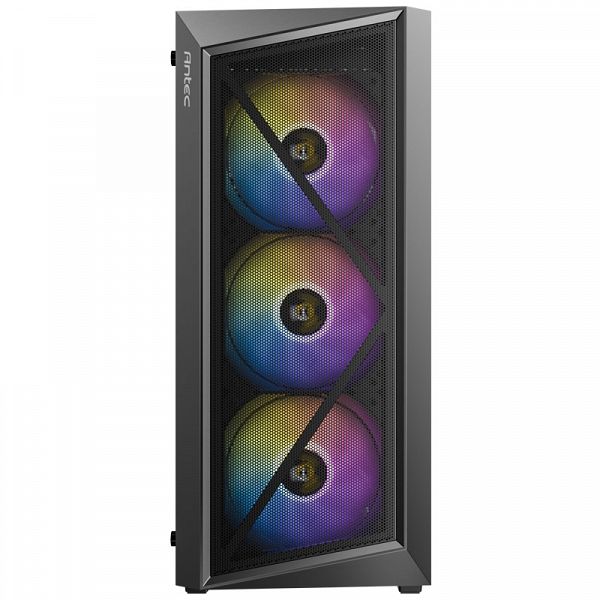 ANTEC AX67 ARGB Midi-T ATX okno gaming črno ohišje