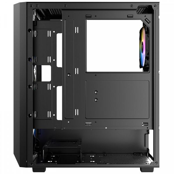 ANTEC AX67 ARGB Midi-T ATX okno gaming črno ohišje