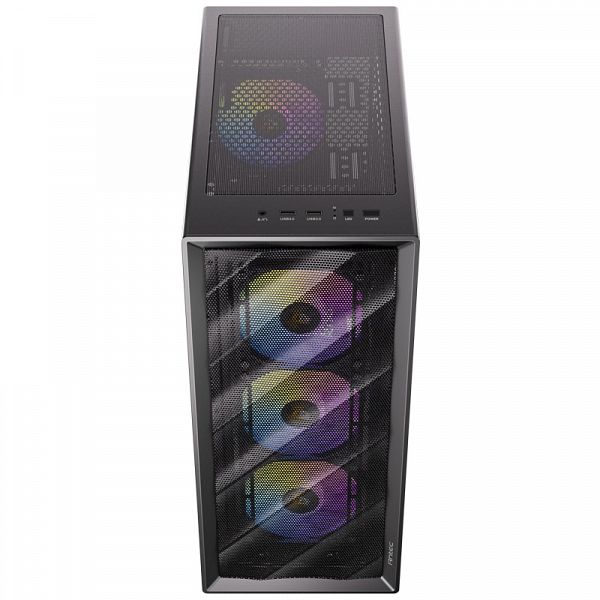 ANTEC AX85 Midi-ATX RGB okno gaming črno ohišje