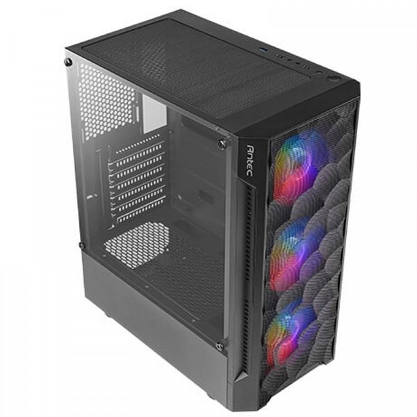 ANTEC NX260 Midi T ATX RGB (0-761345-81029-6) okno gaming črno ohišje