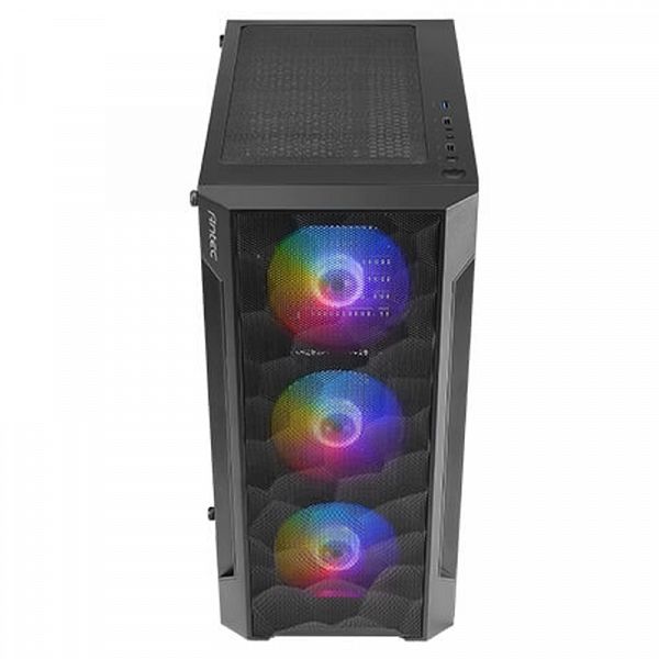 ANTEC NX260 Midi T ATX RGB (0-761345-81029-6) okno gaming črno ohišje