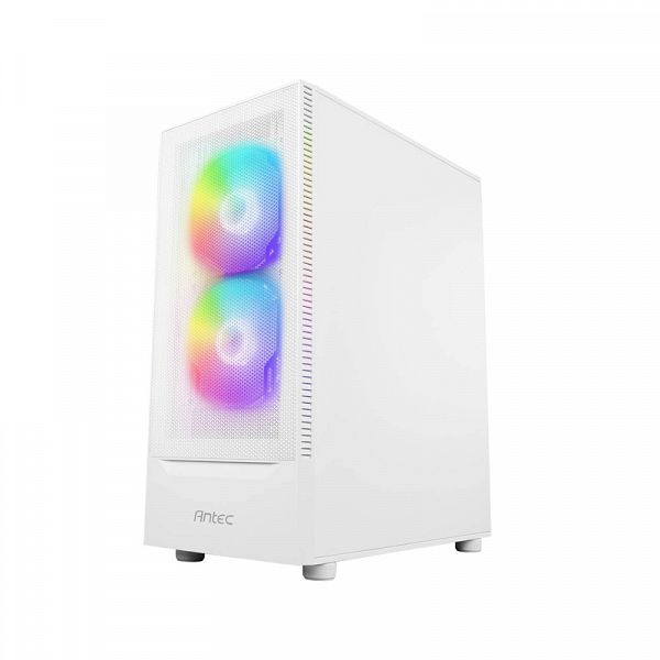 ANTEC NX410 ARGB Mid-Tower ATX okno belo gaming ohišje