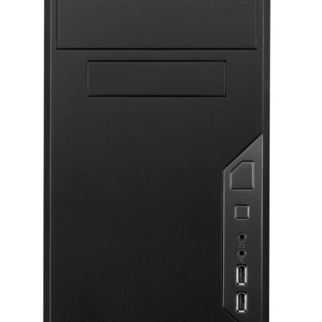 ANTEC VSK3000B-U3/U2 micro ATX črno ohišje