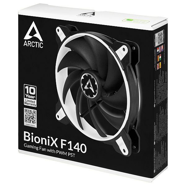 ARCTIC BioniX F140 PWM PST 140mm 4-pin ventilator, bel