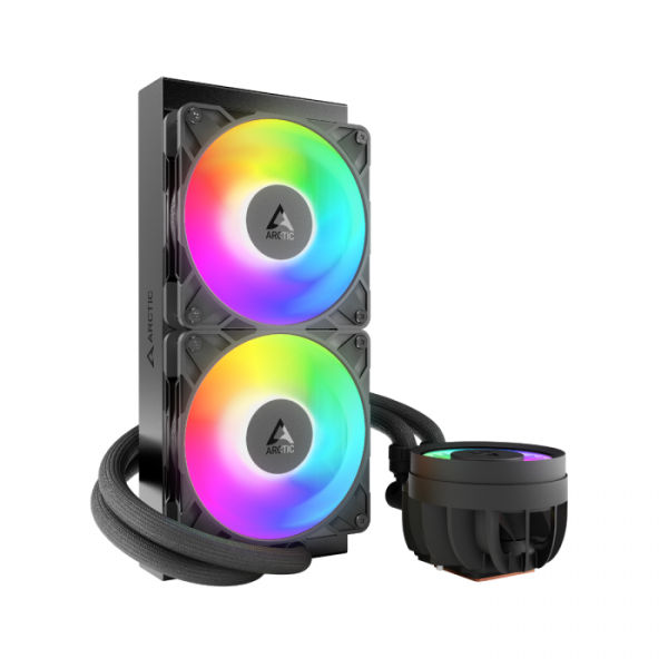 ARCTIC LIQUID FREEZER III PRO 240mm A-RGB vodno hlajenje za INTEL/AMD procesorje (črn)