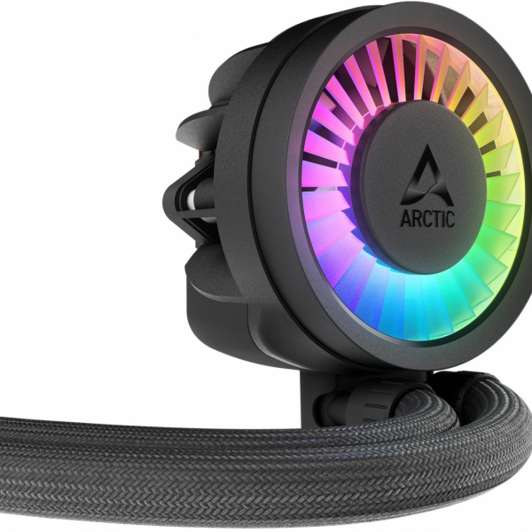 ARCTIC LIQUID FREEZER III PRO 360mm A-RGB vodno hlajenje za INTEL/AMD procesorje (črn)
