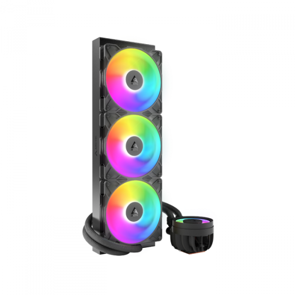 ARCTIC LIQUID FREEZER III PRO 420mm A-RGB vodno hlajenje za INTEL/AMD procesorje (črn)