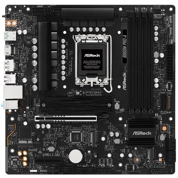 ASROCK B860M Pro-A LGA1851 4xDDR5 mATX osnovna plošča