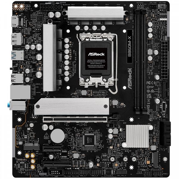 ASROCK B860M-X LGA1851 Gen5 4xDDR5 mATX osnovna plošča